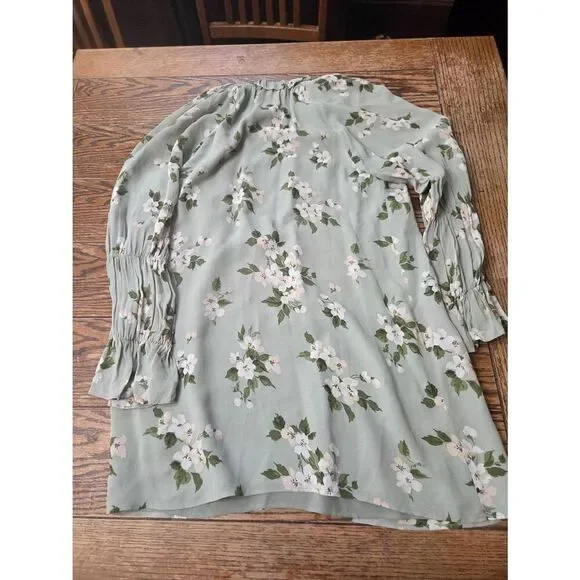 Reformation Adrienne Floral Mini Dress Size Small - Picture 4 of 4